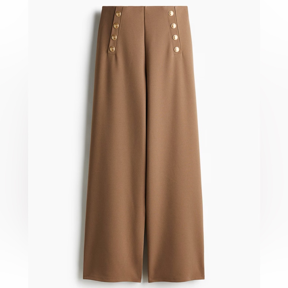 NWT H&M Button Front Pant